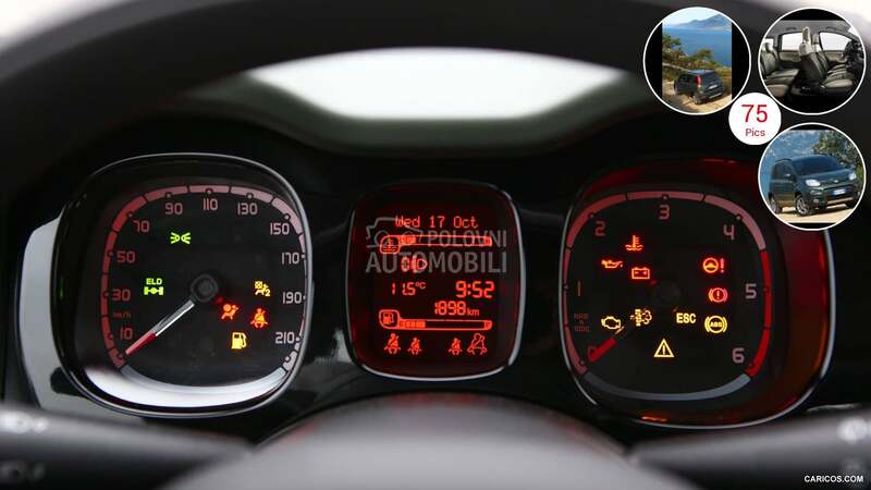 Kilometar sat - brzinomer za Fiat Panda od 2013. do 2023. god.