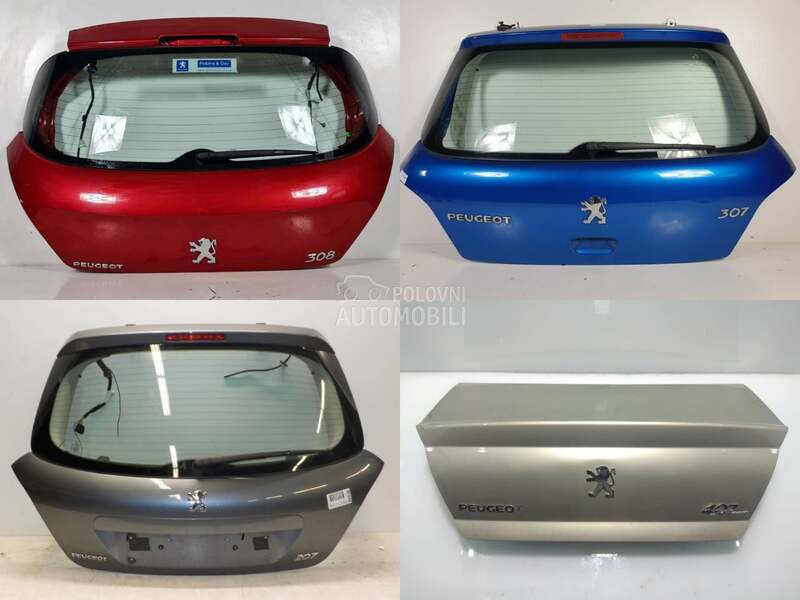 Gepek vrata za Peugeot 206, 308, 106 ...