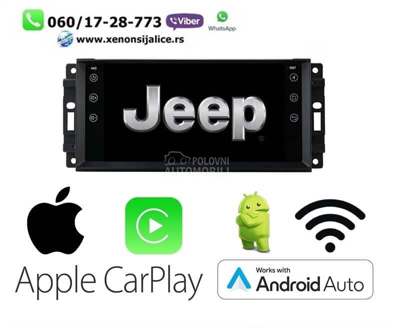 Multimedija navigacija za Jeep Cherokee, Comanche, Commander ...