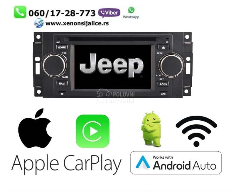 Multimedija navigacija za Jeep Cherokee, Comanche, Commander ...