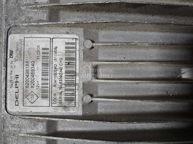 motorni racunar za Renault Megane od 2003. do 2008. god.