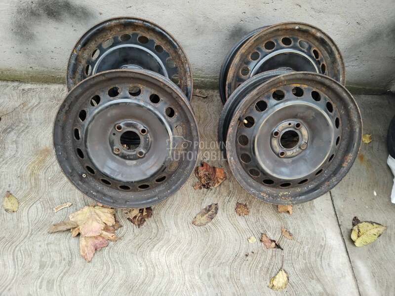 Čelične felne Renault 15" 4 x 100