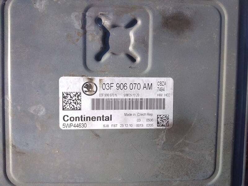 Računar continental  1.2 tsi za Škoda Fabia od 2010. do 2014. god.