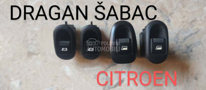 Prekidač podizača za Citroen Berlingo, C2, C3 ... od 1996. do 2017. god.