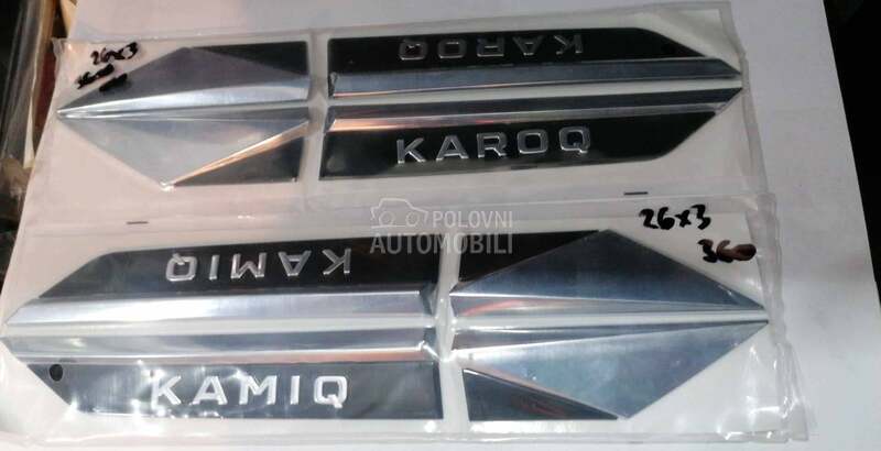 Oznake za krila za Škoda Karoq, Kamiq