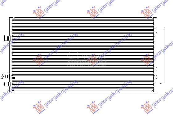 Hladnjak klime za Fiat 500X - 51938531