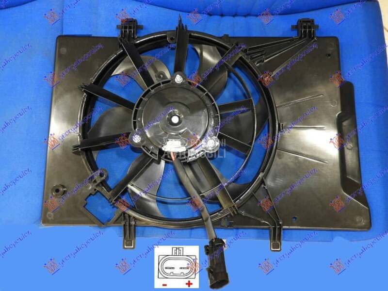 Ventilator za Ford Fiesta od 2013. do 2017. god.