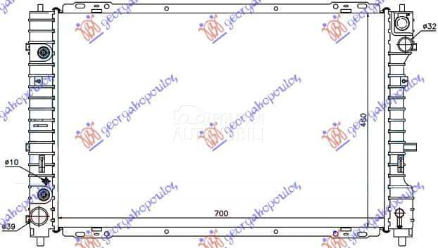 Hladnjak za Mazda Tribute od 2002. do 2008. god.