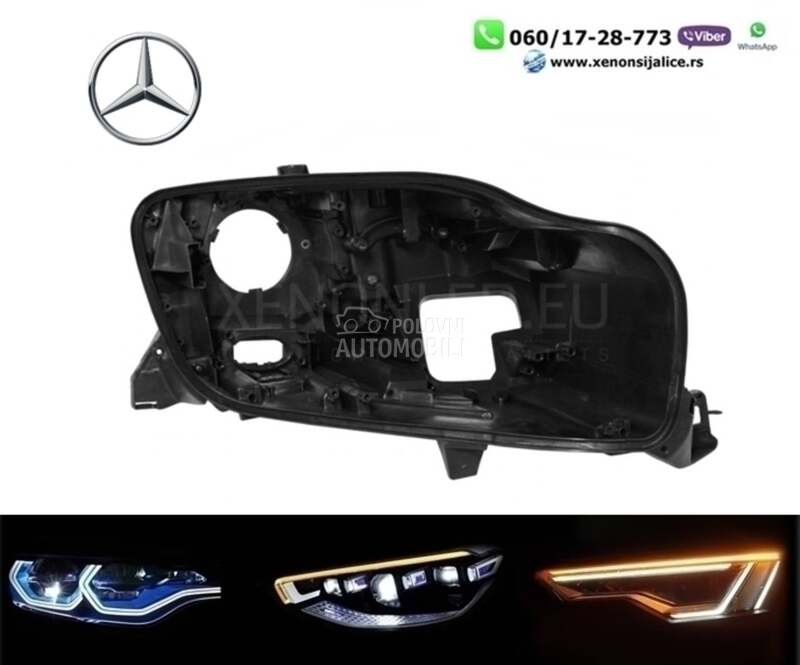 Kuciste fara za far w166 za Mercedes Benz GLE 350, GLE 250, GLE 63 AMG ...