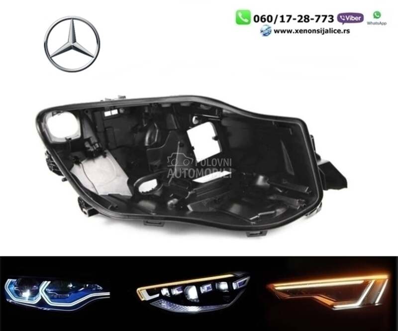 Kuciste fara za far w166 za Mercedes Benz GLE 350, GLE 250, GLE 63 AMG ...