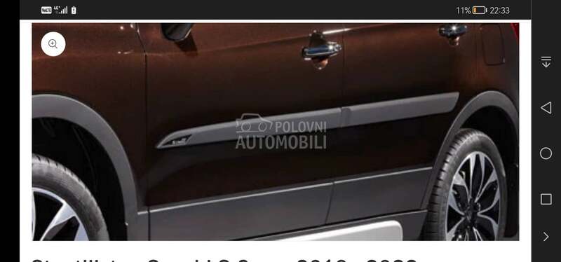 zaštitne bočne lajsne NOVO za Suzuki SX4 S-Cross