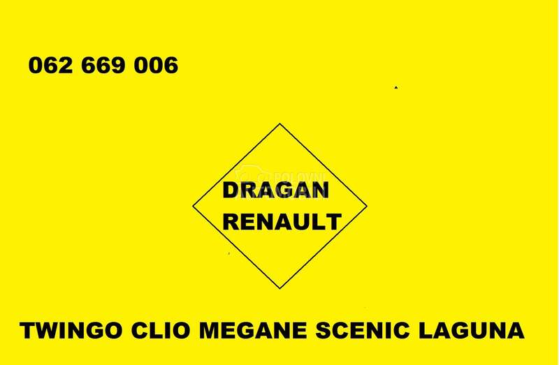 Pedale i obloge papučice za Renault Clio, Grand Scenic, Megane ... od 1996. do 2009. god.
