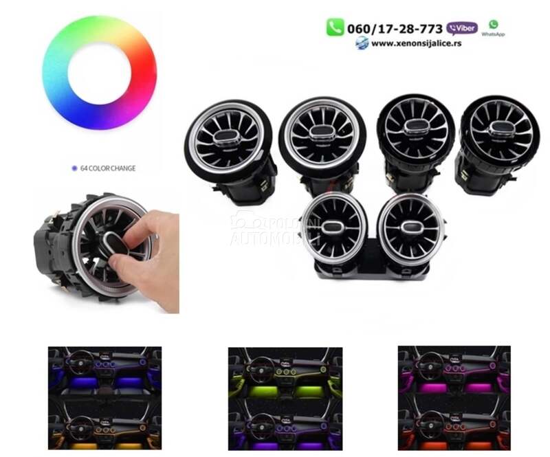 Ambijentalno osvetljenje w464 za Mercedes Benz G 230, G 240, G 250 ...