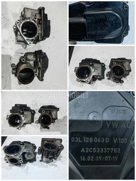 Klapna gasa 2.0 170ks za Audi A3, A4, A6 od 2008. do 2012. god.