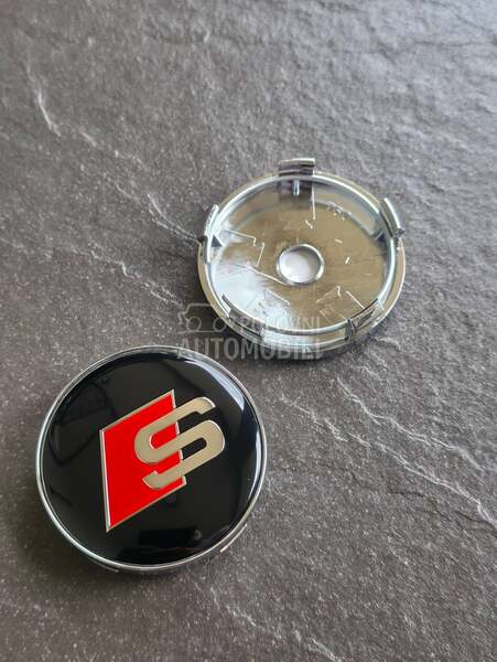 S cepovi za felne 60 mm crni za Audi Ostalo