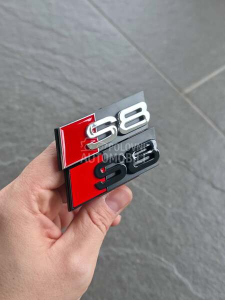 S8 oznaka maske NOVO za Audi A8, S8