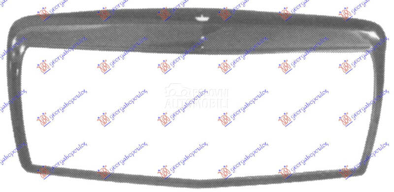 OKVIR PVC MASKE  190E (W201... za Mercedes Benz E Klasa od 1984. do 1993. god.