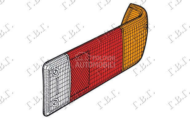 STAKLO STOP LAMPE  ESCORT I... za Ford Escort od 1975. do 1980. god.