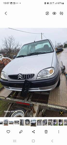 letva volana za Citroen Saxo od 1996. do 2003. god.