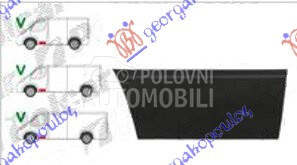 OPLATA PREDNJIH VRATA (31cm... za Volkswagen Ostalo od 1998. do 2006. god.