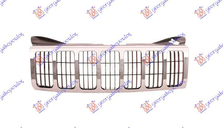PVC MASKA KOMPLET HROM  GRA... za Jeep Cherokee, Grand Cherokee od 2005. do 2008. god.