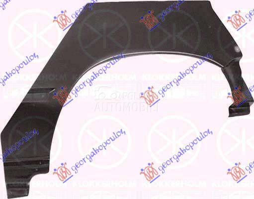 RUB 3 VRATA 88-92 za Renault R 19 od 1988. do 1992. god.
