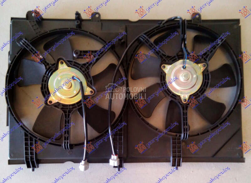 VENTILATOR (DUPLI) KOMPLET... za Mitsubishi Outlander od 2003. do 2007. god.