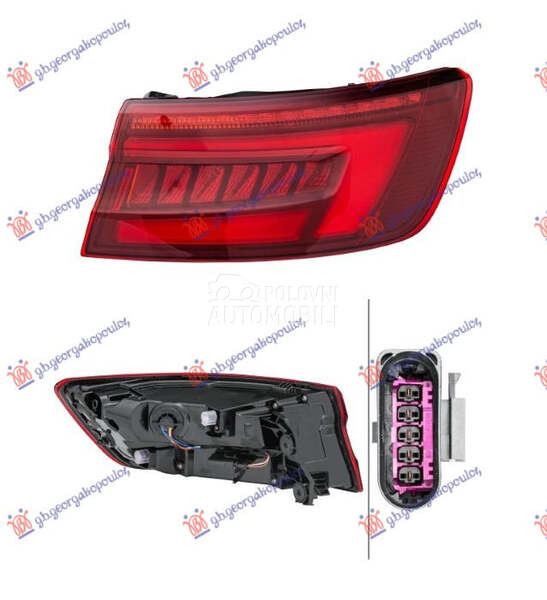 STOP LAMPA SPOLJASNJA LED (... za Audi A4 od 2018. do 2019. god.