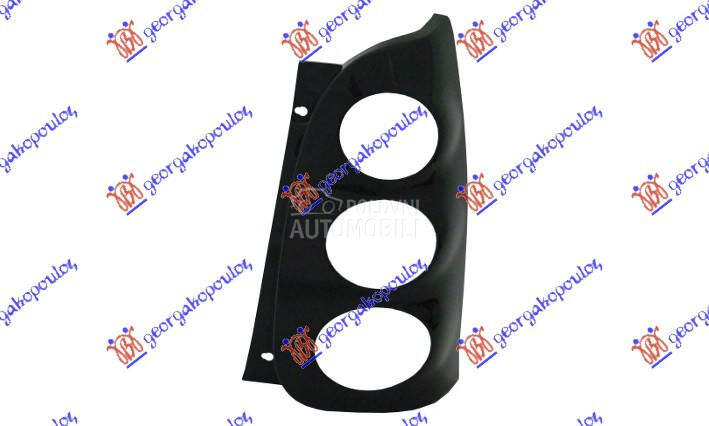 OKVIR STOP LAMPE CRNI -2002... za Smart ForTwo