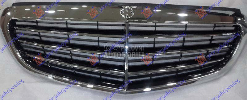 PVC MASKA KOMPLET CRNA/HROM... za Mercedes Benz E Klasa od 2013. do 2016. god.