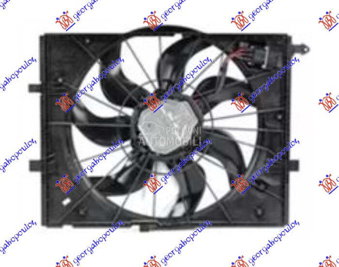 VENTILATOR KOMPLET (BENZIN/... za Mercedes Benz S Klasa od 2013. do 2017. god.
