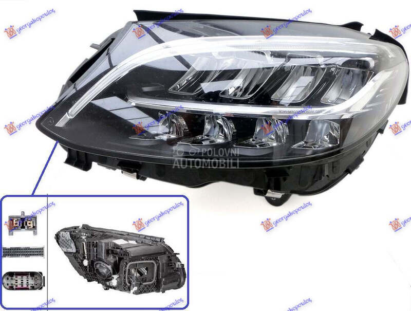 FAR MULTIBEAM LED (BEZ LOGO... za Mercedes Benz C Klasa od 2014. do 2018. god.