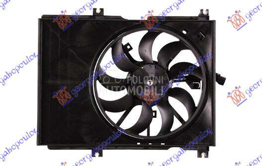 VENTILATOR KOMPLET (1.3 DIZ... za Suzuki Swift od 2011. do 2014. god.