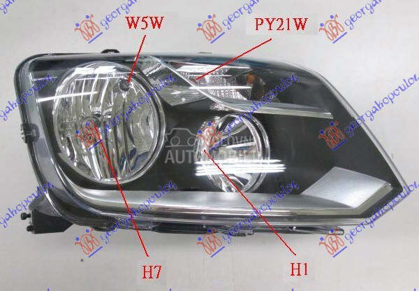 FAR ELEKTRICNI (H7/H1) 2013... za Volkswagen Amarok od 2010. do 2016. god.