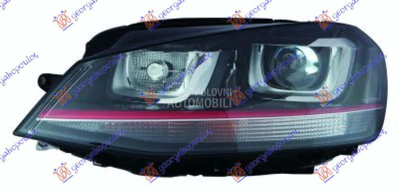 FAR Bi-XENON SA LED DNEVNIM... za Volkswagen Golf od 2013. do 2016. god.