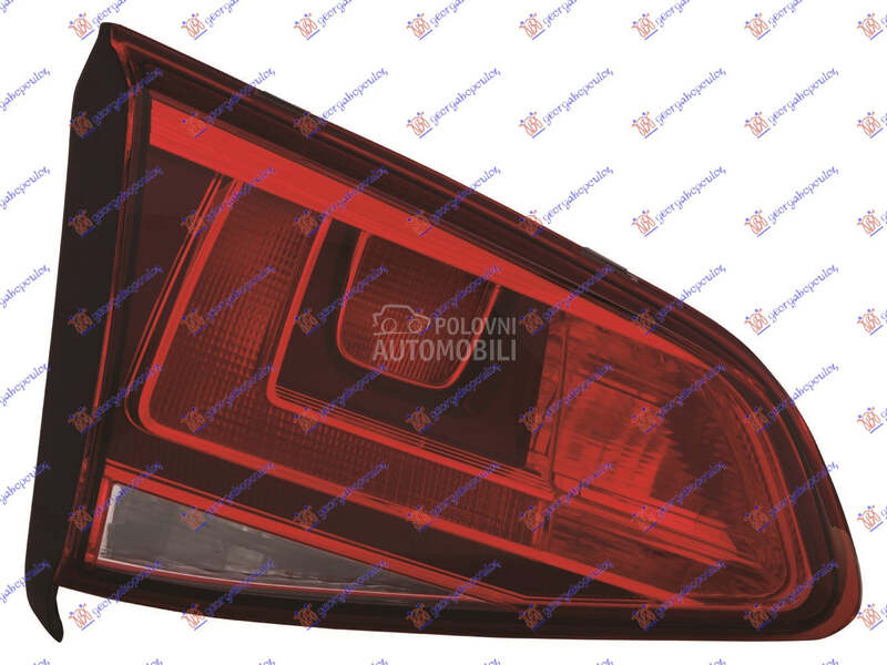 STOP LAMPA UNUTRASNJA CRNA... za Volkswagen Golf od 2013. do 2016. god.