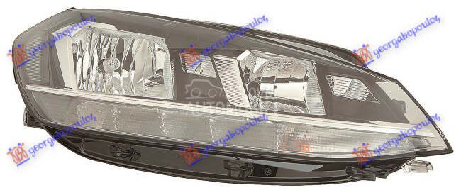 FAR ELEKTRICNI SA LED DNEVN... za Volkswagen Golf od 2016. do 2019. god.