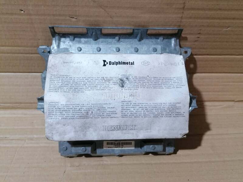 Airbag Table za Renault Clio
