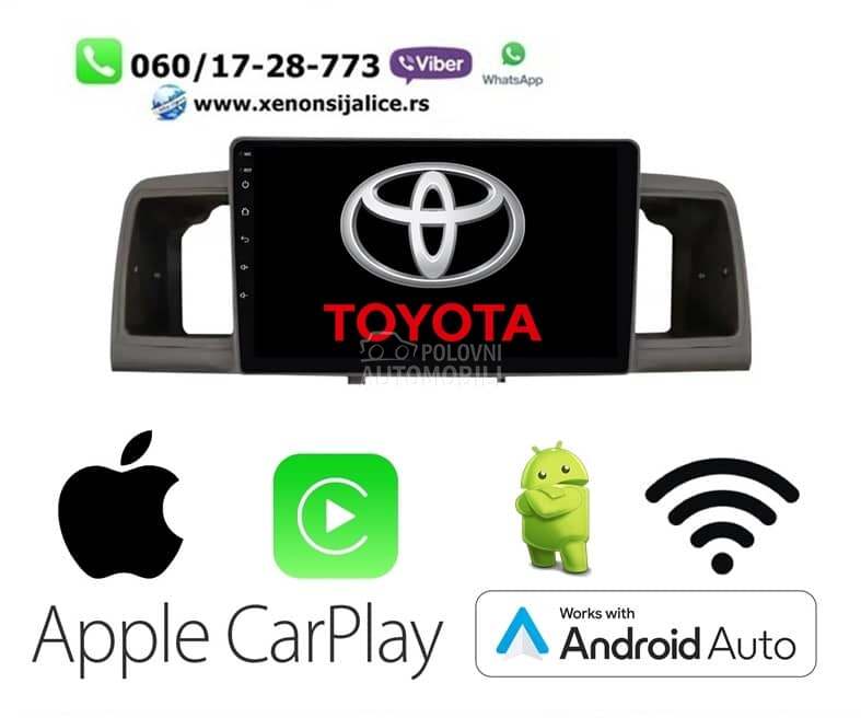 Multimedija navigacija za Toyota Corolla