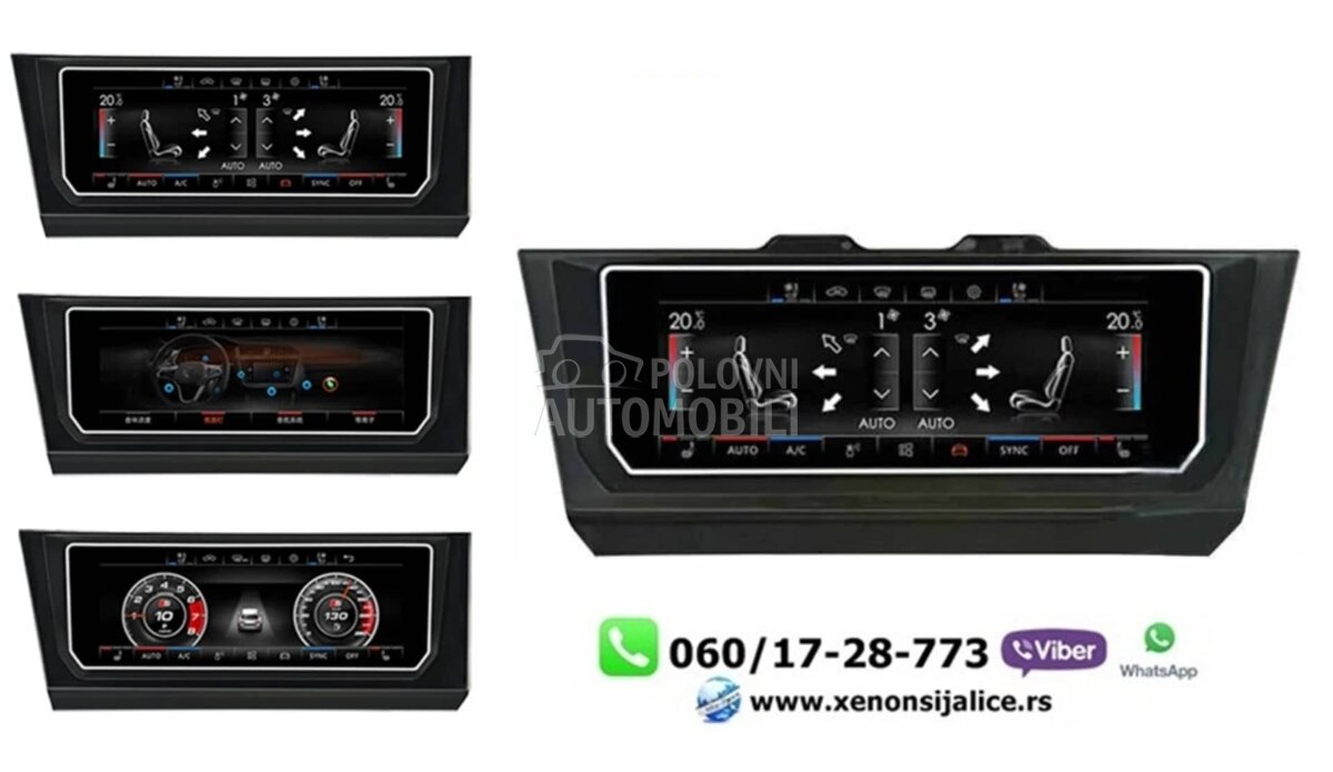 Klima panel za Volkswagen Golf 7