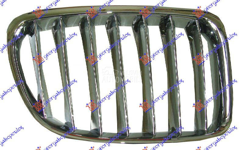 PVC MASKA HROM  X1 (E84) 13... za BMW X1 od 2013. do 2015. god.
