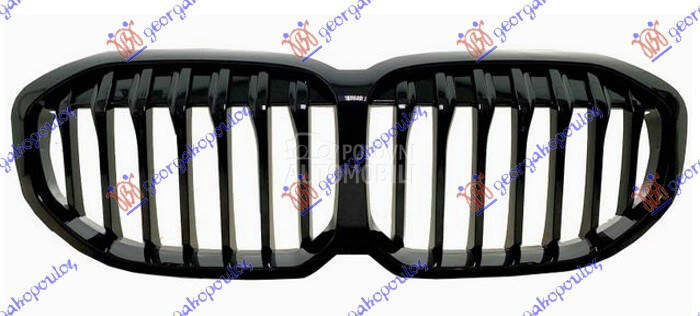 PVC MASKA SJAJ-CRNA  SERIES... za BMW Serija 1 od 2019. do 2025. god.