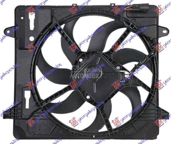 VENTILATOR KOMPLET (3.6 V6... za Jeep Wrangler od 2007. do 2018. god.