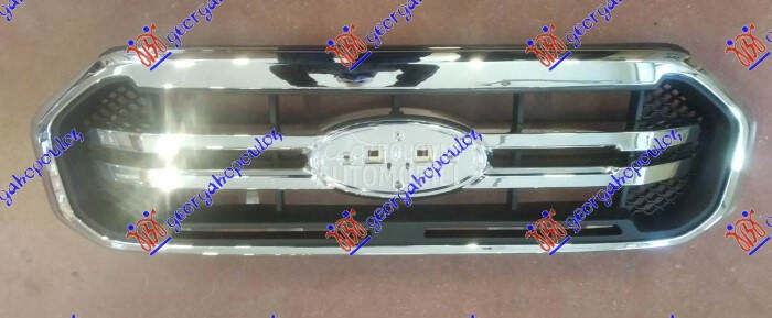 PVC MASKA HROM/CRNA  RANGER... za Ford Ranger od 2019. do 2025. god.