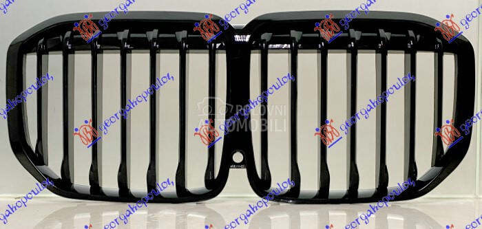 PVC MASKA SJAJ-CRNA  X7 (G0... za BMW X7 od 2018. do 2025. god.