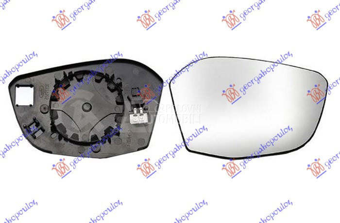 STAKLO RETROVIZORA SA GREJA... za Citroen C4 od 2020. do 2025. god.