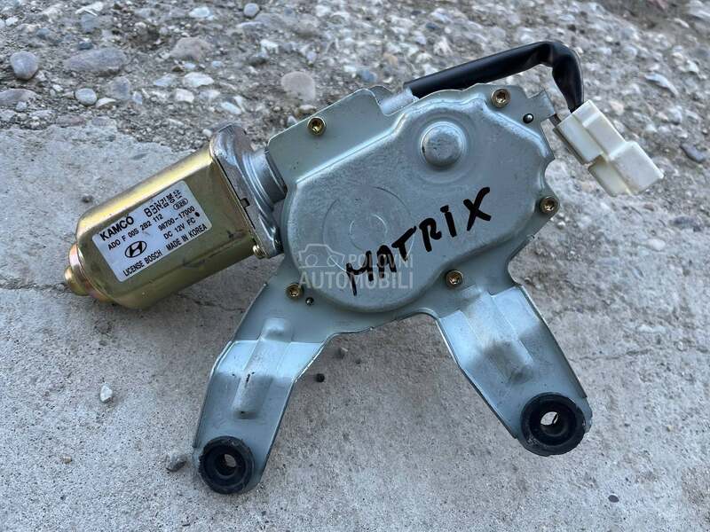 Zadnji motor brisaca za Hyundai Matrix od 2001. do 2008. god.