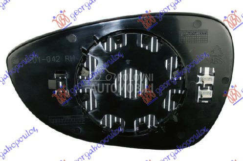 Staklo retrovizora za Ford Fiesta od 2008. do 2013. god.