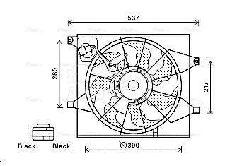 Ventilator za Kia Soul od 2008. do 2011. god.