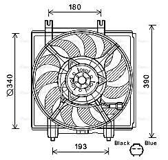 Ventilator za Subaru Forester od 2008. do 2012. god.